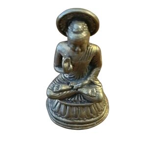 Antique Brass Buddha Figurine